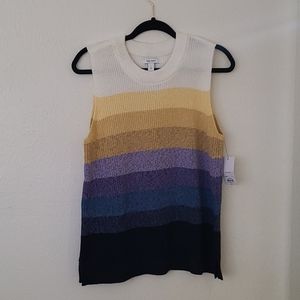 Nine West sweater vest.
